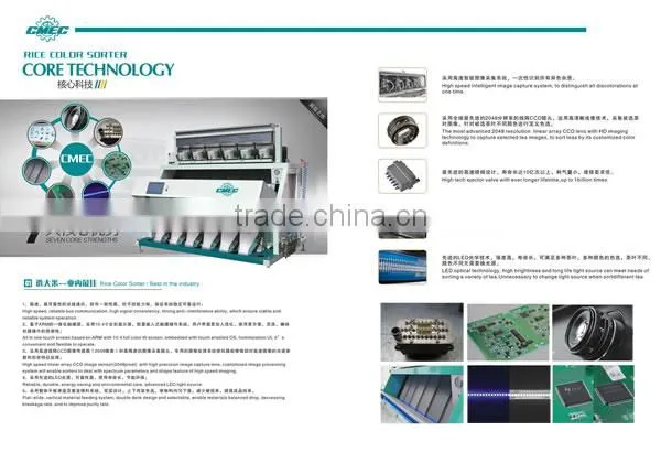 2048 Pixels CCD Black & Green Tea Color Sorter