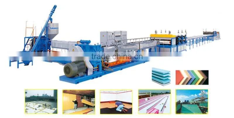 XPS Board extruder machine/xps sheet production line