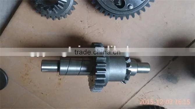 China GN121 GN151 gear shaft for gearbox, Gongnong 151 gears and gear shafts