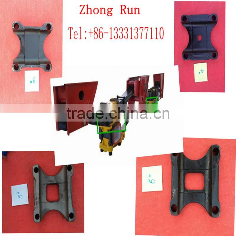 Zhongrun Overslung Mechanical Suspension 2 axle for Semi Trailer American Type