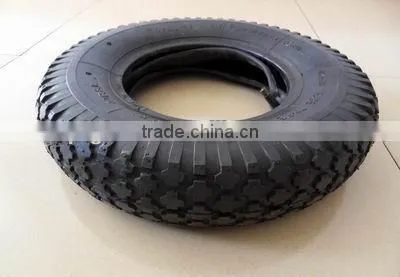 Qingdao supply diamond pattern wheelbarrow tyre 4.80/4.00-8
