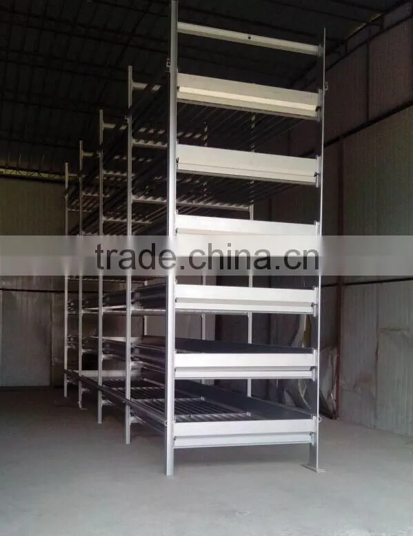 Aluminum ventilation system in greenhouse