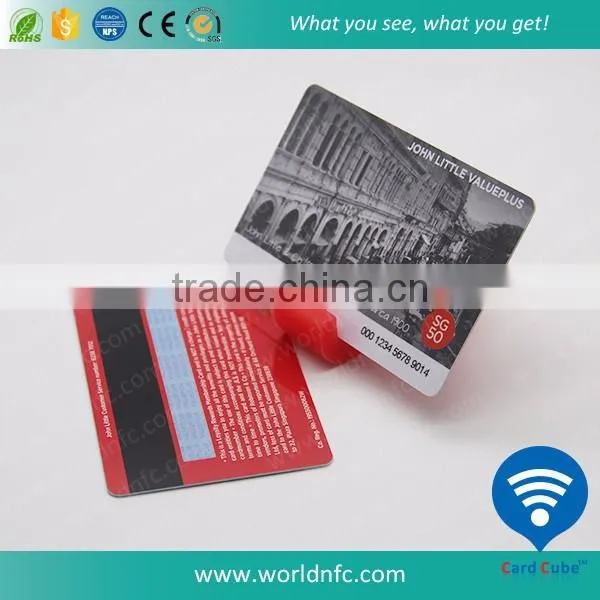 CR80 PVC Magnetic Stripe Card Access Control Card for Access Management