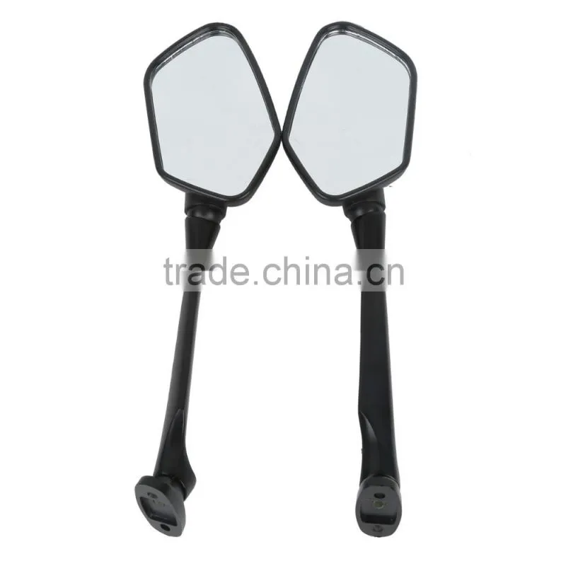 Pair Side Rear View Mirrors Black For Honda CBR500R CBR 500 R 2013-2016 New