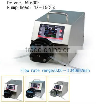 WT600F/YZ25 Dispensing Hose Pump/peristatic pump with CE certificate