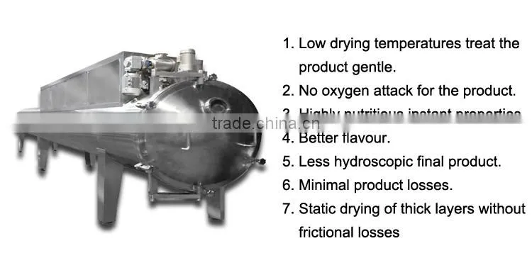continuous microwave vacuum dehumidifying dryer