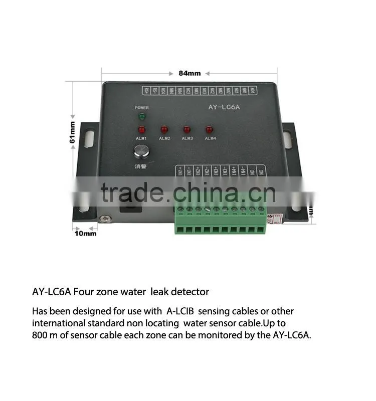 2017 newest high technology industrial usage water leak detection with MODBUS protocol, leak testing water leakage detctor
