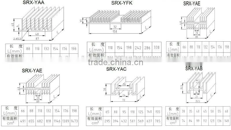 Aluminium alloy extrusion led heat sink profile-custom design for led strip light