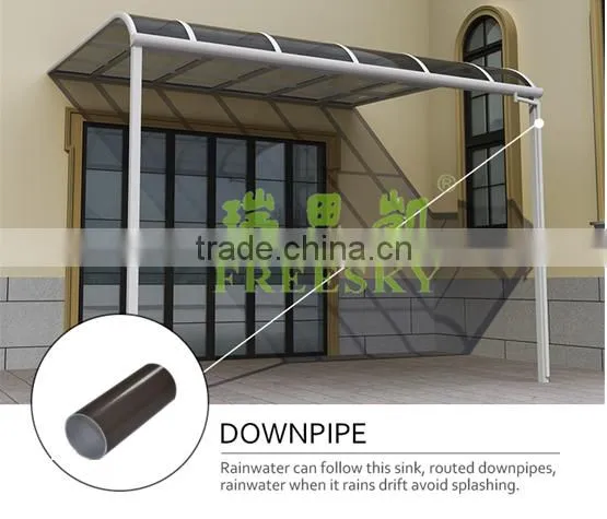 decorative outdoor aluminum gazebo pergola canopy awning patio cover