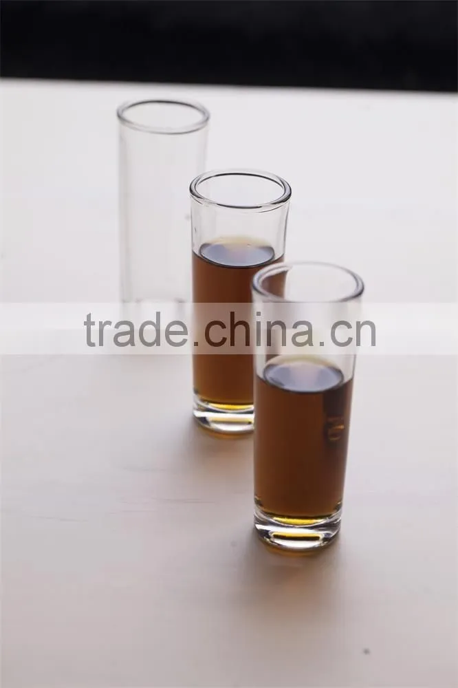 65ml clear shot or shooter glass