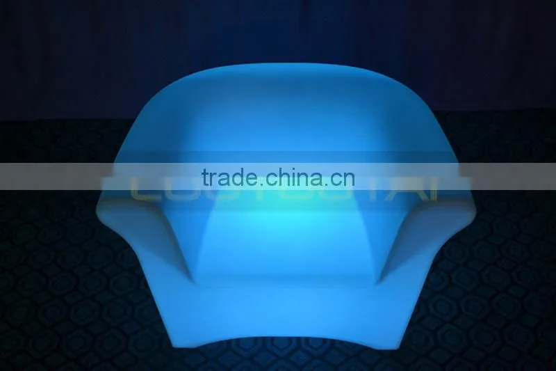 High-grade illuminated led bar furniture battery opertaed remote control led bar sofa LTT-SA07