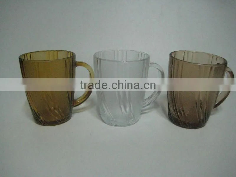 spray color glass mug beer mug spray machine-made spray color glass coffee mug