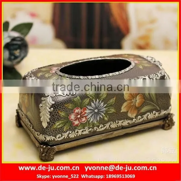 European Book Shape Magic Art Tissue Box