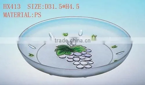 Plastic Tray with embossed design