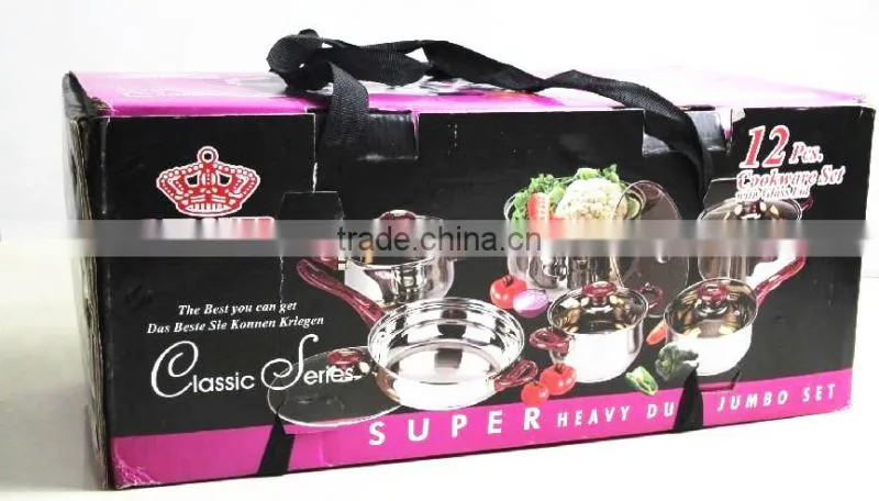 stock 6pcs pan set