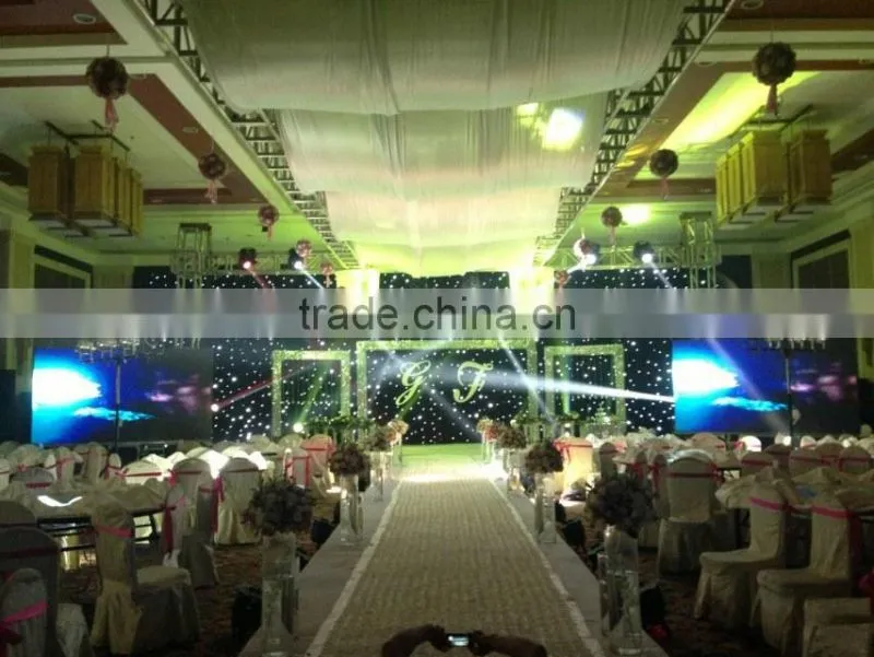 wedding stage backdrops decoration white