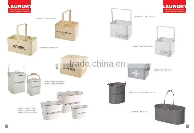 Medium Oval Galvanized Metal Steel Tub Bucket Pail Bin Storage Container Cold Drink bucket