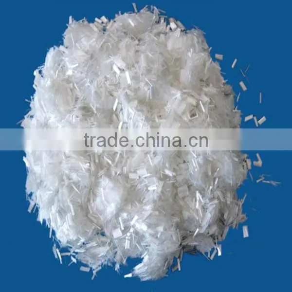 High tenacity monofilament Polypropylene Fiber/PP fiber 3-19mm for concrete reinforcement in low price