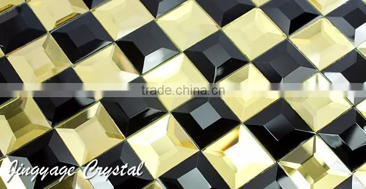 Diamond 5 surface mosaic glass 30*30mm