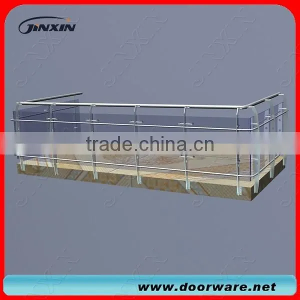 JINXIN Heavy Duty High-Grade Glass Fence Post/Glass Balcony Post
