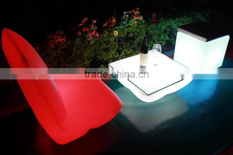 Led Plastic Table with light YM-LT60507