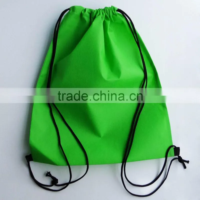 Cheap promotional woven string small sport bag