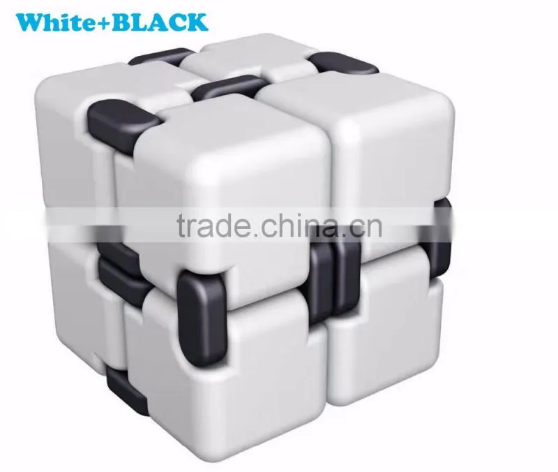 Newest Anti-Stress Magic Fidget toy Infinity Cube Fidget Desk Toys infinity cube metal