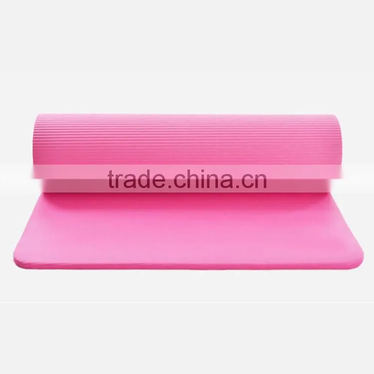 cheap Wholesale ECO anti-slip NBR Yoga Mat For Fitness
