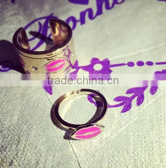 HOT sell fashion jewelry gold finger ring set midi ring set