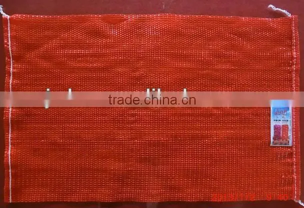 China tubular onion sacks, high quality leno net bags