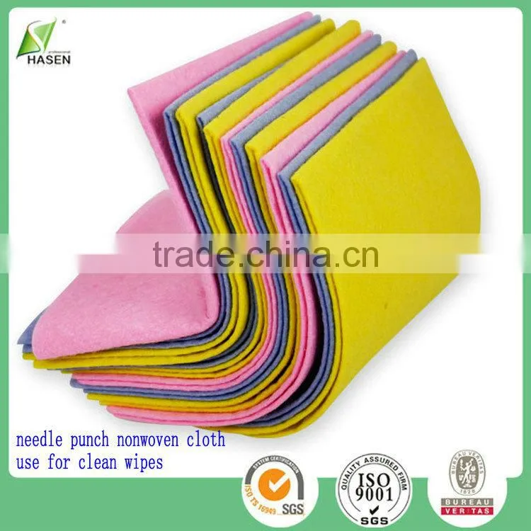 Needle punched cloth
