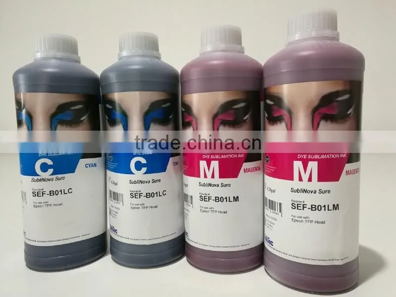1000ml korea inktec SEF dye sublimation ink for TFP head