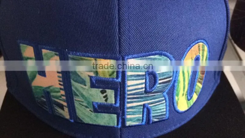 Digital printing cotton baseball caps in high quality from china supplier