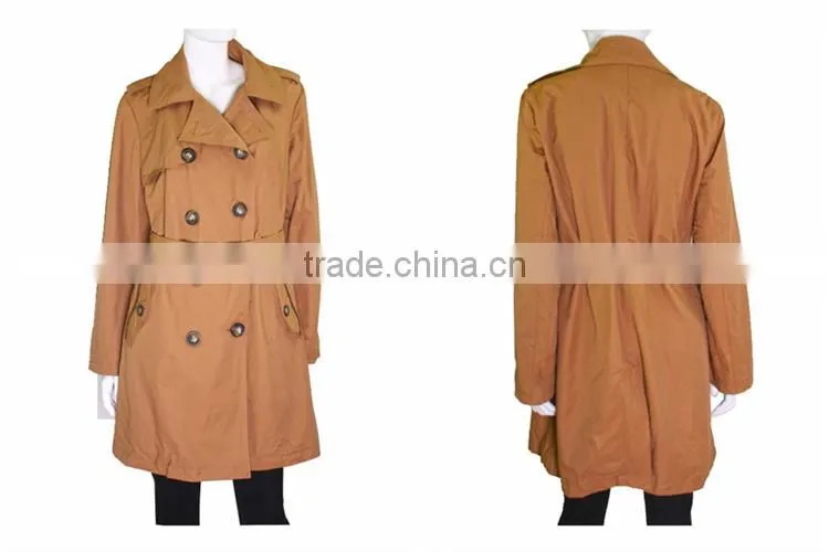 2014-2015 trench coat women Lady's trench coats