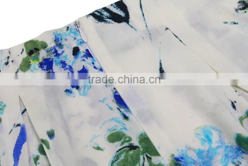 Fashion short pants bottom women's trouser young girl floral shorts for sale