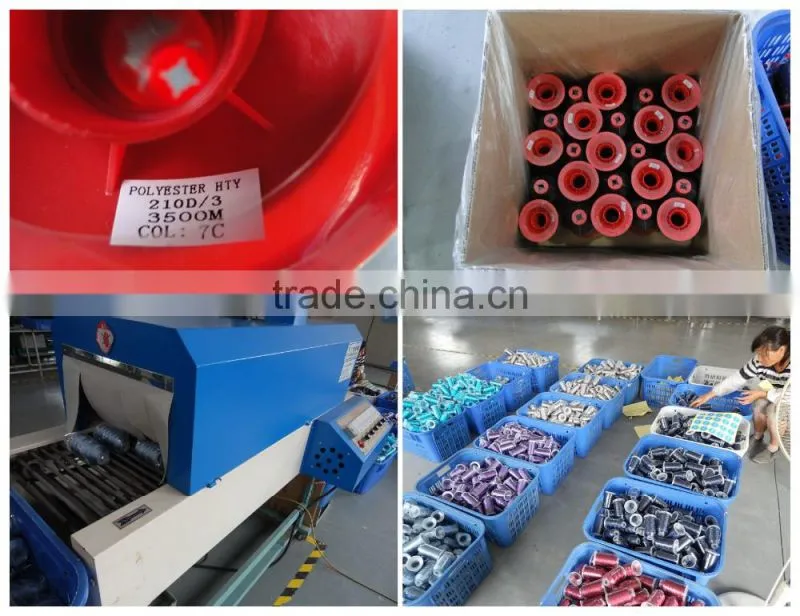 High tenacity polyester filament yarn for sewing shoes
