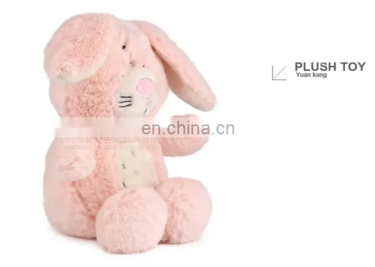 Promotional plush pink teddy bear