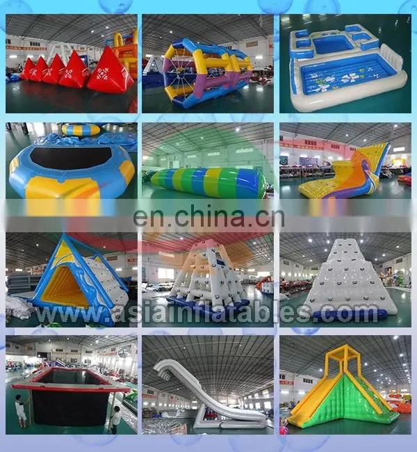 Sun theme Water park slides for Inflatable metal frame siwmming pool