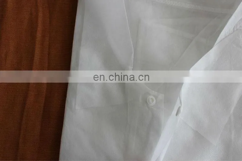 Disposable Nonwoven Visit Gown,Lab Coat