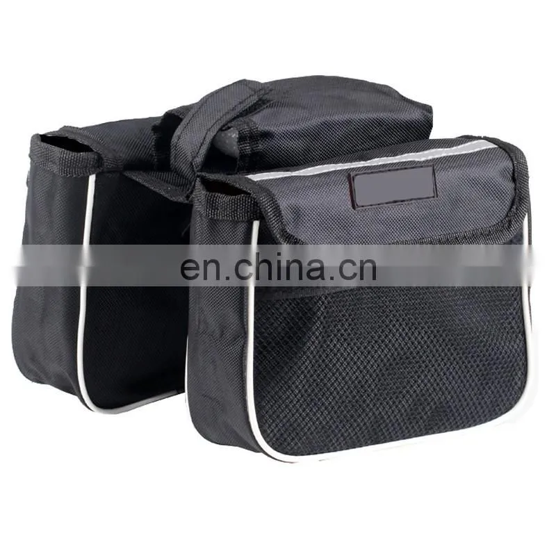 side bicycle hot pannier bike frame bag for phone