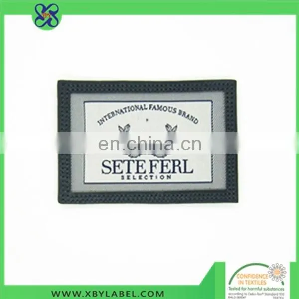 Custom patches for clothing jeans leather patch