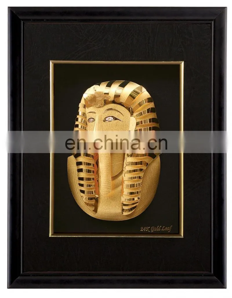 Exquisite beyond compare & classic gold photo frame customized logo is accepted