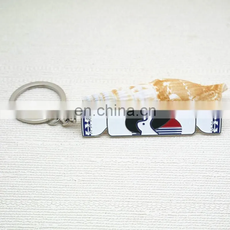 Custom logo Singapore design metal keychain/promotional zinc alloy foil keyring