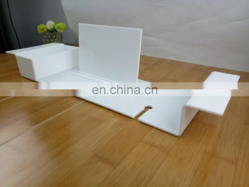 Acrylic shower caddy tray,bamboo bath caddy,baby caddy organizer