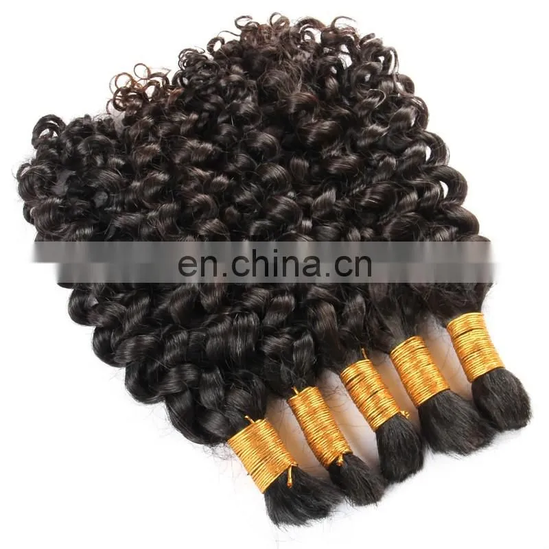 10-34inch 8A Best Quality Original Brazilian Human Hair Afro Kinky Bulk Human Hair Afro Kinky Hair For Braiding