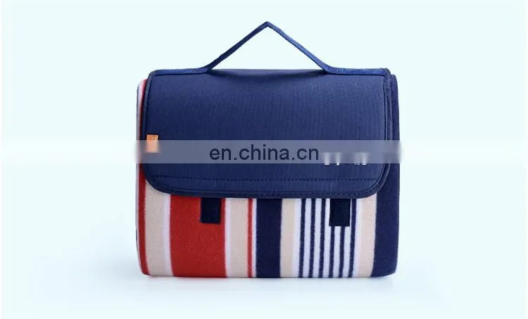 100%polyester waterproof custom picnic pocket beach blanket fabric