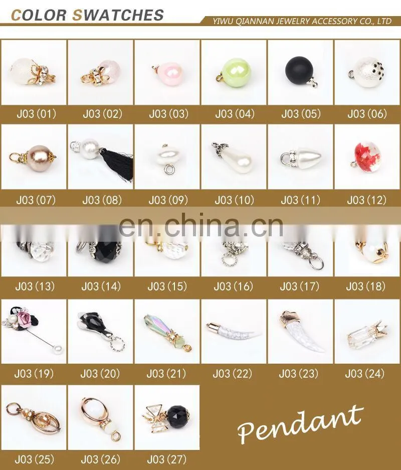 Wholesale new arrival 16*20 mm fancy white ball crystal pendant for necklace
