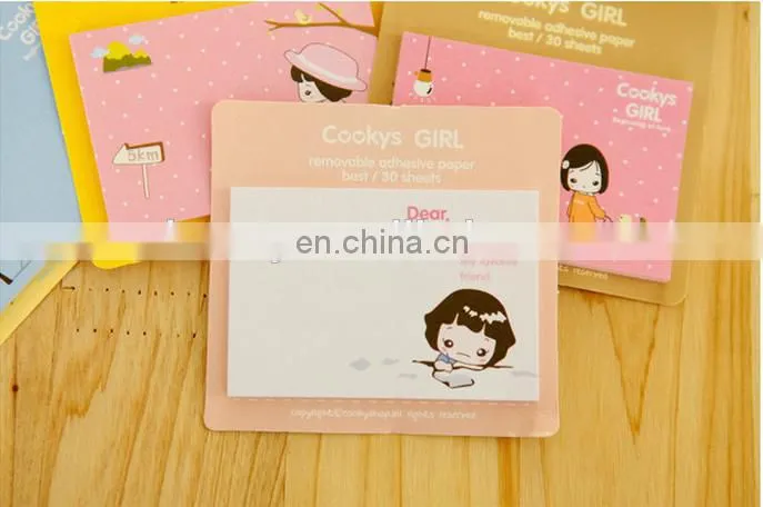 Kawaii Cute Cartoon Sticky Note for Kids