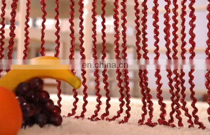 spiral string curtain