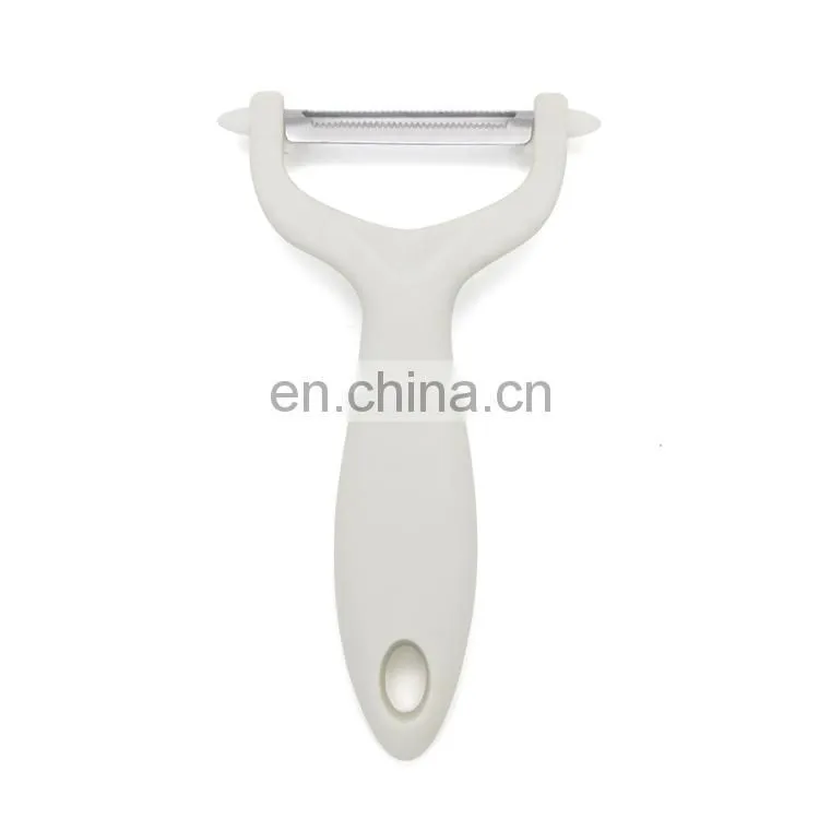 Factory Price Y Shape Stainless Steel Potato Peeler with Plastic Handle